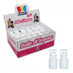 Bolle sapone cuori doppi