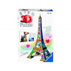 PUZZLE 3D TORRE EIFFEL LOVE