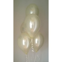 100 Palloncini avorio perlato