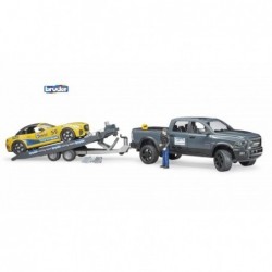 BRUDER 02504 POWER WAGON+AUTO