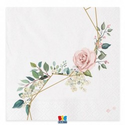 20 Tov.li cm.33 x 33 Floral...