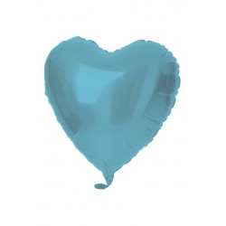 Heart Matte Pastel Blue 45cm