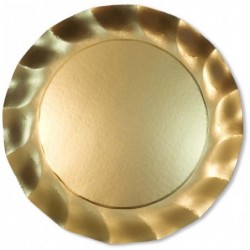 5 PIATTI MAXI CM.32,4 ORO...