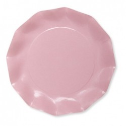 8 PIATTI CM.27 ROSEQUARTZ...