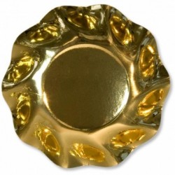 8 SCODELLE PETALO ORO...