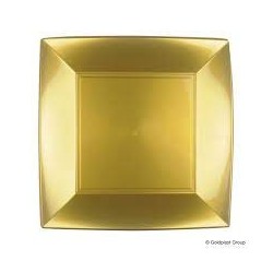PIATTO PIANO NICE ORO PZ.12