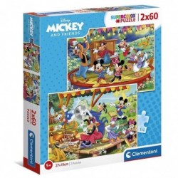 PUZZLE 2X60 MICKEY & FRIENDS
