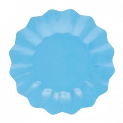8 PIATTI NEW SHAPE TURCHESE...