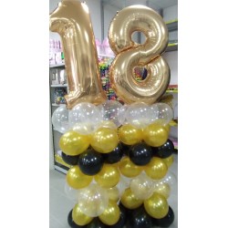 COLONNA CON PALLONCINI 170cm