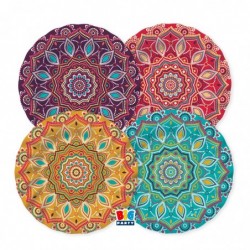 8 Piatti Mix cm.25 Mandala