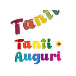 FESTONE TANTI AUGURI COLORS...