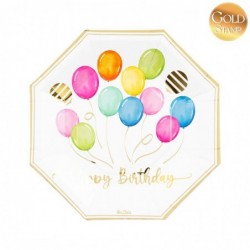 8 PIATTI BIRTHDAY BALLOONS...