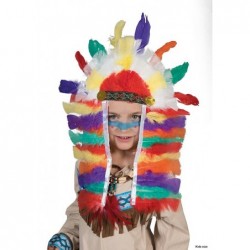 INDIAN HEADDRESS LONG CHILD