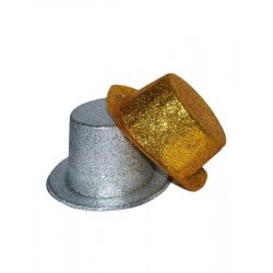 CYLINDER HAT PLASTICARGENTO