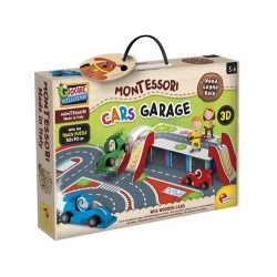 MONTESSORI WOOD CARS GARAGE