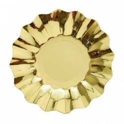 8  PIATTI NEW SHAPE CM.21 ORO